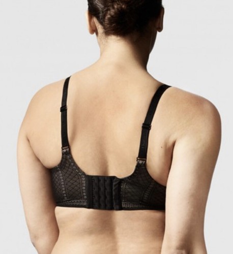 Chantelle C Ideal Back Smoothing Bra in Black SZ 32DD NWT - Picture 2 of 5