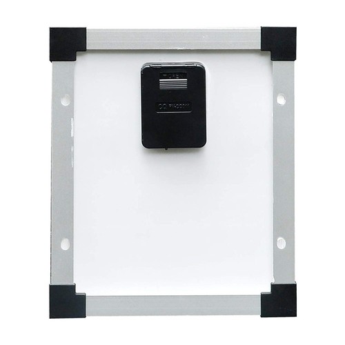 Pannello solare monocristallino 5W 12V 230 x 185 x 17 mm - Imagen 2 de 5