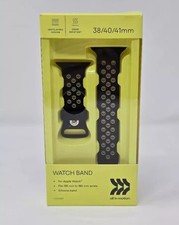 Apple Watch Silicone Band 38/40/41mm - All in Motion™ Black - Open Box