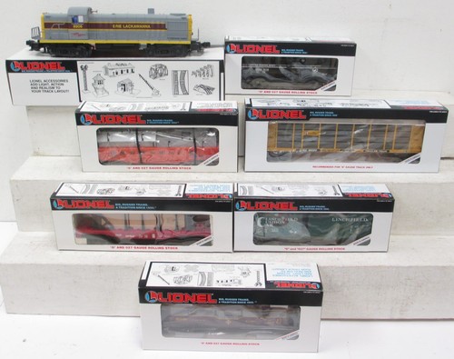 Lionel 6-11726 Spur O Erie Lackawanna Diesel Güterzug Set MT/Box - Bild 2 von 3