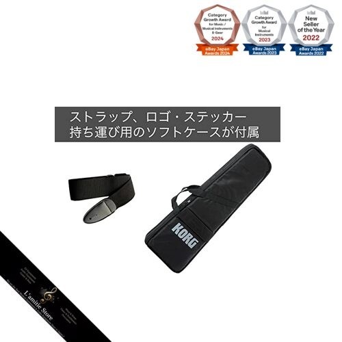 KORG RK-100S 2WH Akkubetriebenes Keytar Synthesizer Stage Keyboard in Glanz - Bild 8 von 11