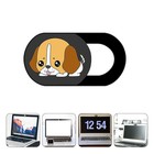 3pcs Camera Cover Slide Puppy Pattern Privacy Webcam Cover Slide