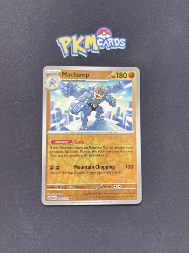 Pokemon TCG Machamp S&V 151 068/165 Reverse Holo Rare LP. - Picture 1 of 3