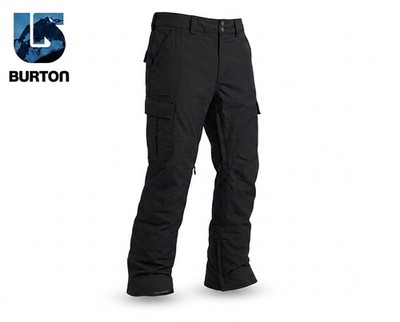 Burton Cargo Snowboard Pants Men's XXL Black DryRide Waterproof Ski Snow Slopes
