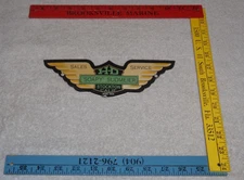 VINTAGE 1939 HARLEY DAVIDSON MOTORCYCLE SOAPY WINGS PORCELAIN METAL GAS OIL SIGN