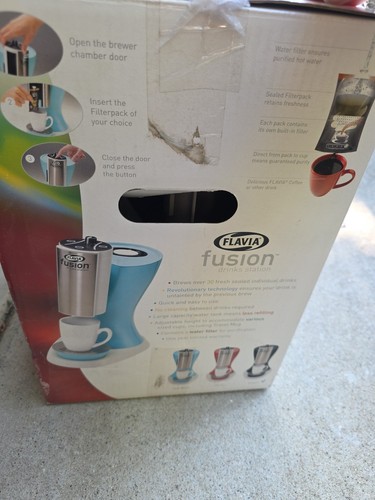 Flavia Fusion Drink Station Coffee Tea Cappuccino & More OPEN BOX (DISPLAY) - Picture 4 of 5