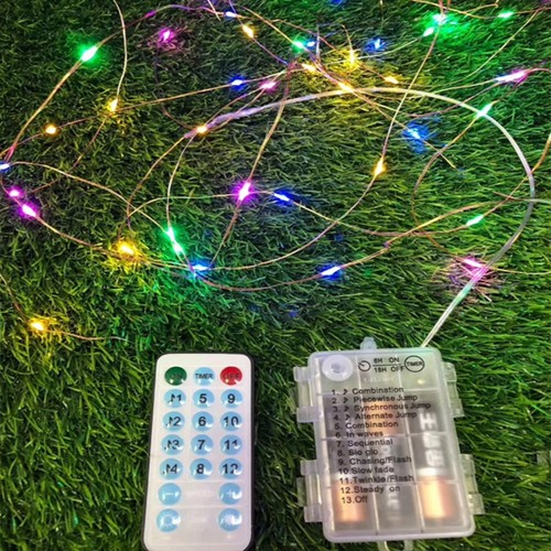 Sound Activated Music String Lights 100LEDs 12 Modes for Bars Parties Christmas - Picture 5 of 11