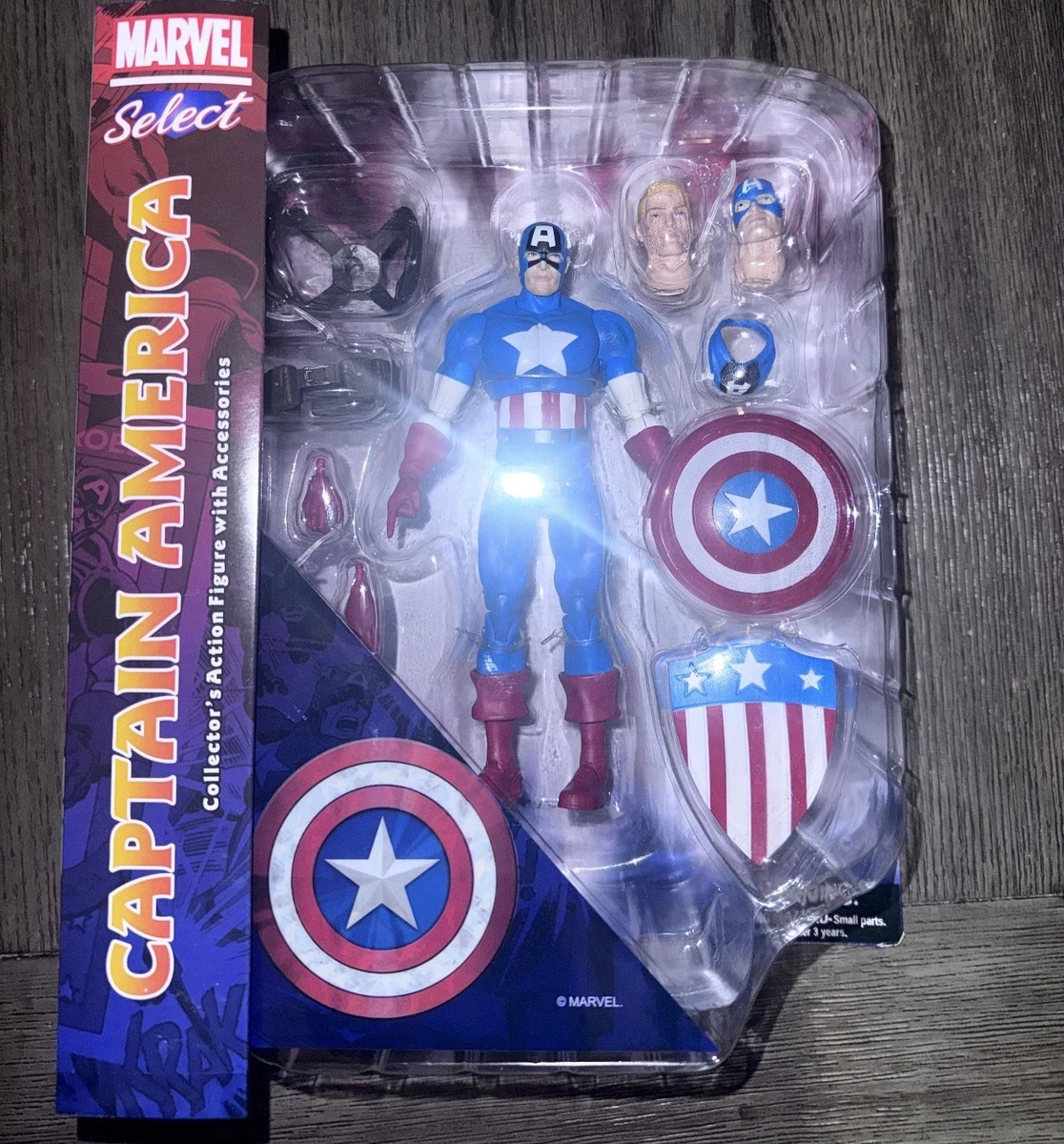 Diamond Select Captain America Action Figures & Accessories for