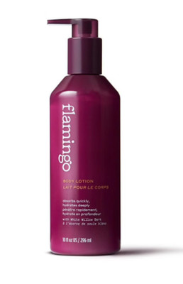 FLAMINGO Women's BODY LOTION with White Willow Bark LARGE 10oz /296mL *NEW*