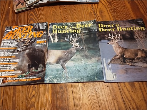 Lot Of 32 Vintage Deer Hunting Magazines 1974-1994 Sportsman Hunters Peterson ++ - Picture 10 of 23