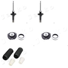 2x JAPKO STOßDÄMPFER + DOMLAGER VA für VW POLO 9N SEAT IBIZA 3 SKODA FABIA 1 2