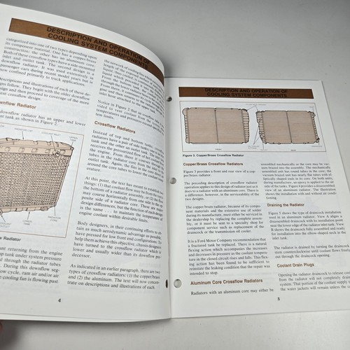 VTG Original Ford 1987 Engine Cooling System Components Manual - Picture 4 of 5