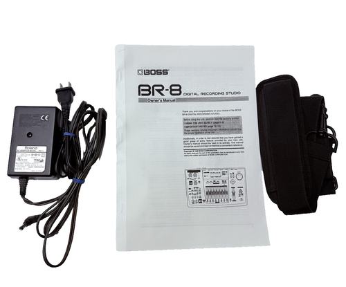 BOSS BR-8 Digital Recording Studio Used Tested ZIP Disk Soft Case English Manual - Picture 11 of 13