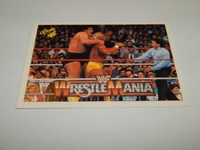 1990 Classic WWF Wrestlemania IV Card # 38 Hulk Hogan Gets Choked By Andre