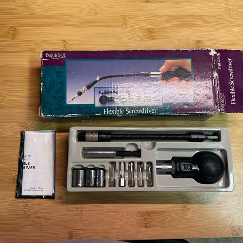 New Flexible Screwdriver Tool With Box