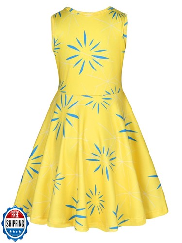 HenzWorld Little Girls Disgust Princess Dress Halloween Costumes for Kids Sle - Picture 2 of 5