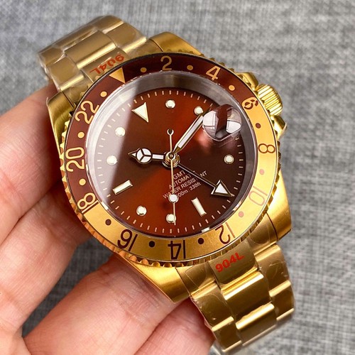 Tandorio 40mm Sapphire Glass 20ATM GMT NH34A Movement Automatic Men Dive Watch - Picture 14 of 14