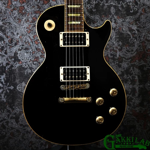 Gibson Les Paul Classic 1960 Reissue Gold Hardware 2006 - Ebony - #GGbxp