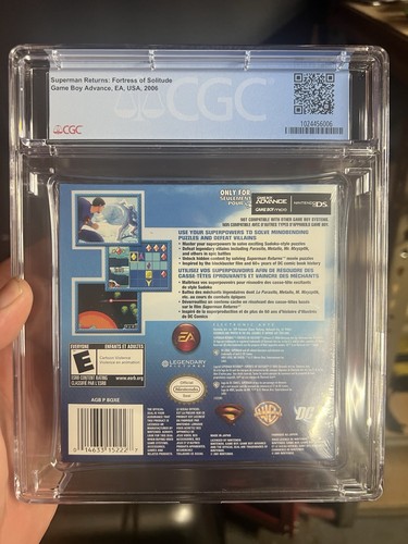 Superman Returns For GBA Graded CGC 9.9 A++ - Picture 2 of 2