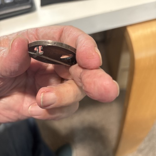 Brooch Jewelry Coin 5LATI  REPUBLIC LATVIA SILVER COUN 25gr LATVIJAS REPUBLIKA - Picture 9 of 9