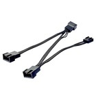3Way 4Pin Pwms Fan Splitter Cable Fan Adapter For Enhances Cooling System