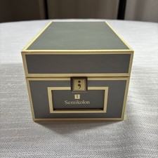 NEW Semikolon Business Card Box (Grey)