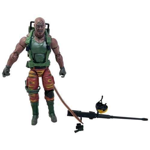 GI Joe Classified Series Tiger Force Roadblock 6" Actionfigur fast vollständig