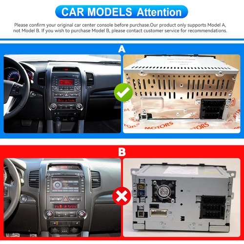 10" For Kia Sorento 2009-2012 2+32G Android 15 GPS Carplay Car Stereo Radio BT - Picture 2 of 14