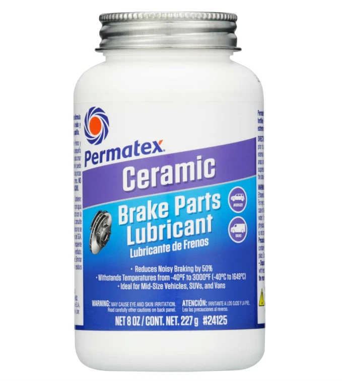 Permatex 24125 Cerámica Extrema Brake Part Lubricante 8oz Grasa Sintética para Pinza Foto 2 de 4