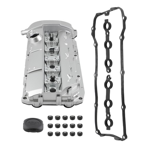 Aluminum Engine Valve Cover for BMW 325i 328i 528i 525i X5 Z3 11121432928 - Picture 10 of 18