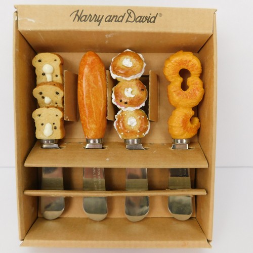 Set 4 muffin bagel toast vintage Boston Warehouse + spargi formaggio novità - Foto 10 di 11