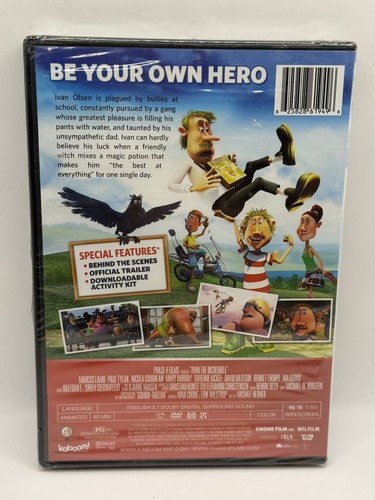 Ivan the Incredible (DVD, 2013) Animated Comedy NEW SEALED Activity Kit Included - Imagen 3 de 9