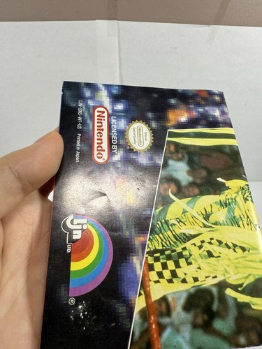 WWF Super Wrestlemania Super Nintendo SNES Foldable Poster Insert LJN-SNS-WF-US - Bild 16 von 18