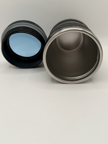 Kamera Objektiv Tasse 24-105 Kaffee Tee Reisebecher Edelstahl Thermoskanne & Objektivdeckel - Bild 9 von 9