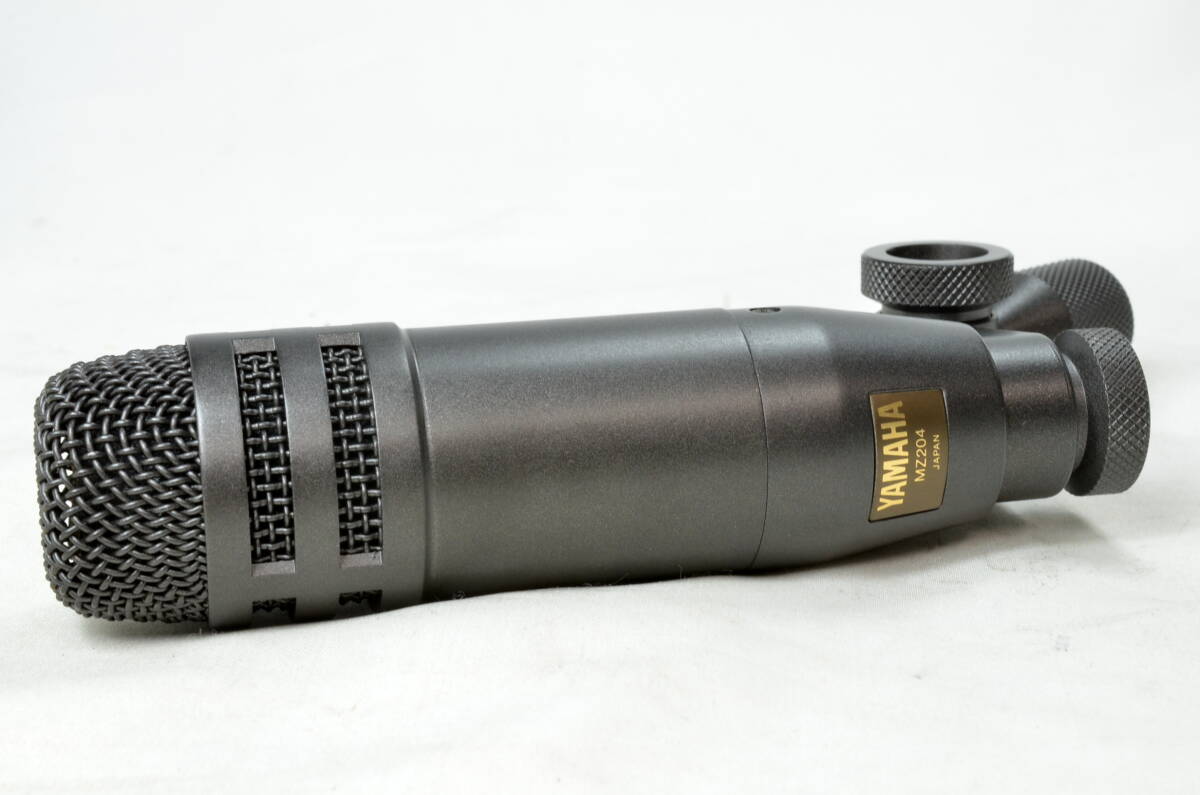 Yamaha MZ-204 Dynamic Microphone 1980s Vintage Percussion Tested w