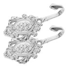 2 Pcs Decorative Hooks Curtain Gardinen Zubehör Tiebacks Von Vorhängen