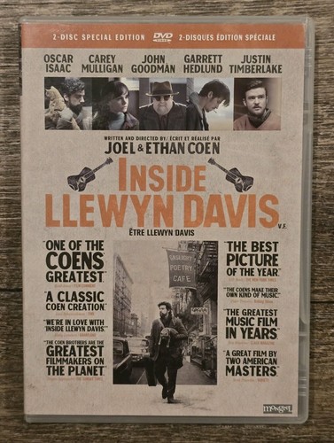 Inside Llewyn Davis (Oscar Isaac) (Dvd, 2014) Tested! Free Shipping! - Picture 1 of 3