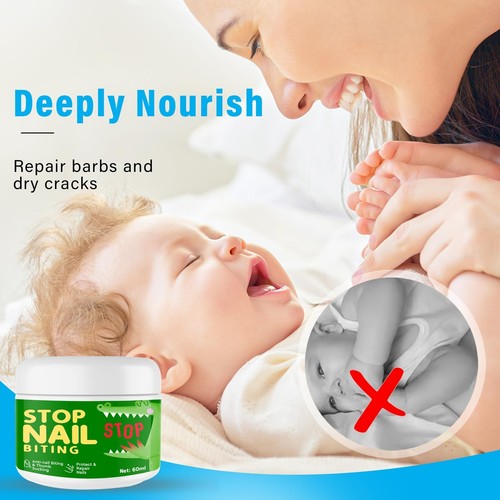 Stop Nail Biting Treatment All Natural Organic Herbs Bitter Oil 60ml | BB 11/26 - Bild 3 von 5