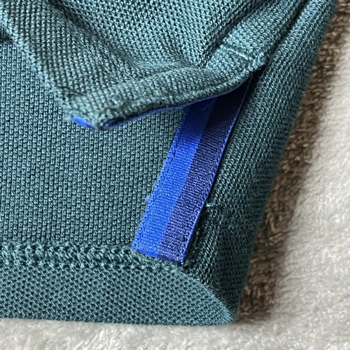 Nike RF Roger Federer Polo Tennis AQ8080372 Aqua Teal Green Giovani Ragazzi XL - Foto 5 di 9