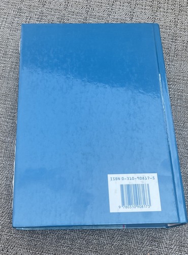 NIV Giant Print Reference Bible 1990 Hardcover International Version Zondervan - Imagen 3 de 7