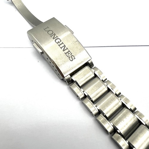 Armband Für Longines L600169355 Spirit Zulu Time 39mm Stahl Original - Bild 12 von 13