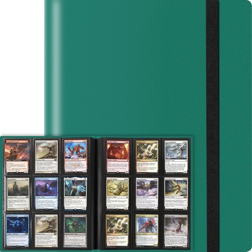 9 Pockets Card Binder for Trading Cards, Baseball Card Collection Binder with...