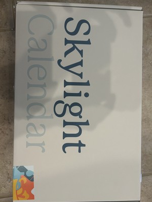 SKYLIGHT Digital Calendar & Chore Chart, 15'' Touchscreen, Wall Mount Included