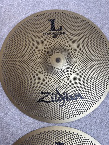 Zildjian 14" L80 Low Volume Hi-Hat Cymbals (or two Crashes) - Picture 3 of 18
