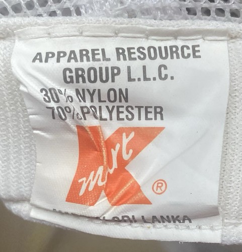 Cappello vintage Big K Mart berretto camionista snapback bianco - Foto 7 di 9