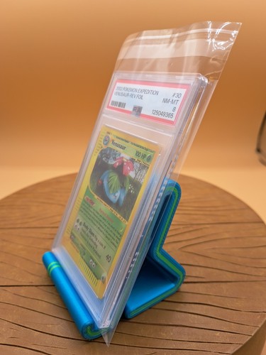2002 Pokémon Expedition #30 Venusaur Reverae Holo PSA 8 - Picture 3 of 6