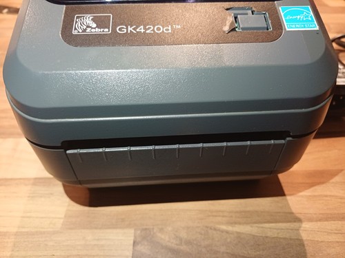 Zebra GK420D Direct Thermal Label Printer – Black – Fully Working - Picture 5 of 10