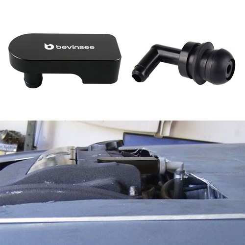 PCV Valve Grommet & Fitting Adapter Extension For Honda H22A4 H23A F20B EG DC2 - Picture 1 of 12