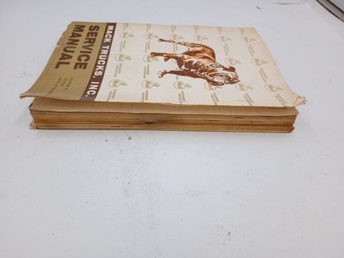 GENUINE OEM MACK TRUCK SERVICE MANUAL MB685FC-1021 1974 MB HOWE GOSHEN INDIANA - Picture 3 of 10