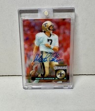 2024 Panini Clearly Donruss-Clearly Retro 1994 Autos - Morten Andersen 105/199